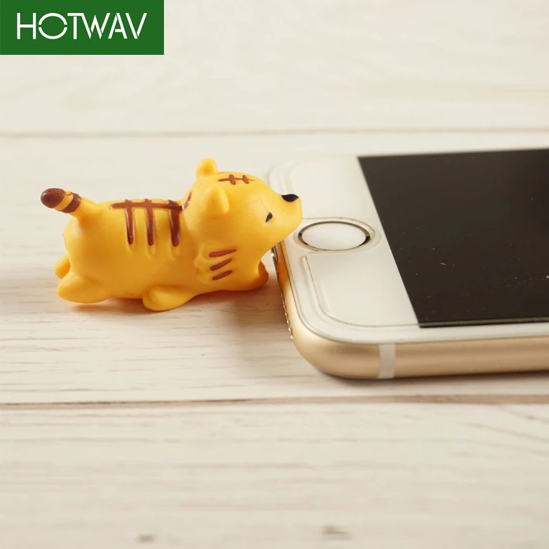 HOTWAV Симпатичные животные кабель протектор для usb iPhone зарядное устройство
