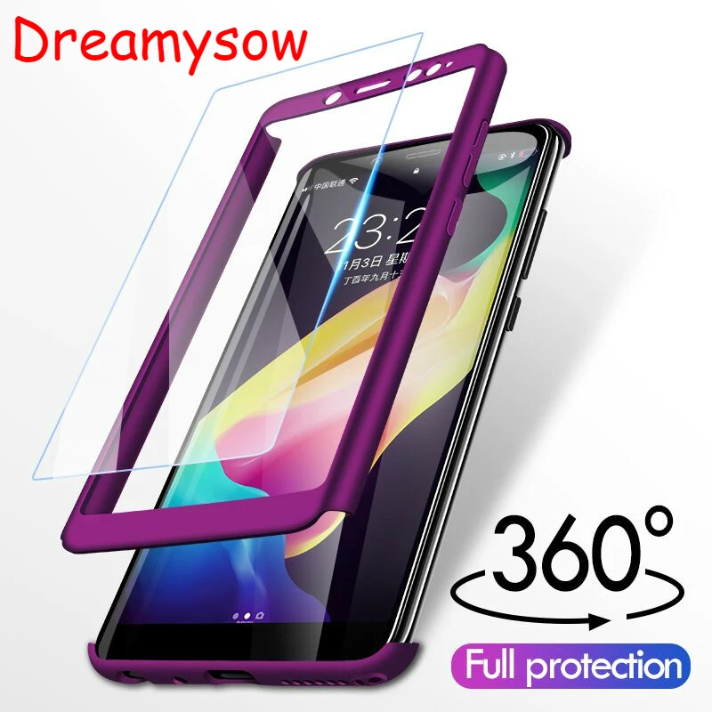 360 Degree Case For Xiaomi Redmi 7 6A 5A 4X 5 Plus 6 Pro S2 Y2 Full Cover Cases Note Phone Shell |