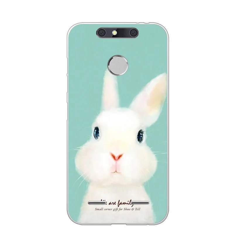 Zte blade v8 lite Case Silicon Painted animals Painting Soft TPU Back Cover for protect Phone cases shell |