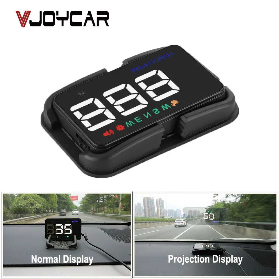 Vjoycar A5 лучший универсальный gps автомобиля Скорость проектор лобовое стекло Head Up