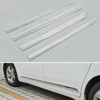 outside car door body side molding chrome abs trim for toyota sienna 2011 2019