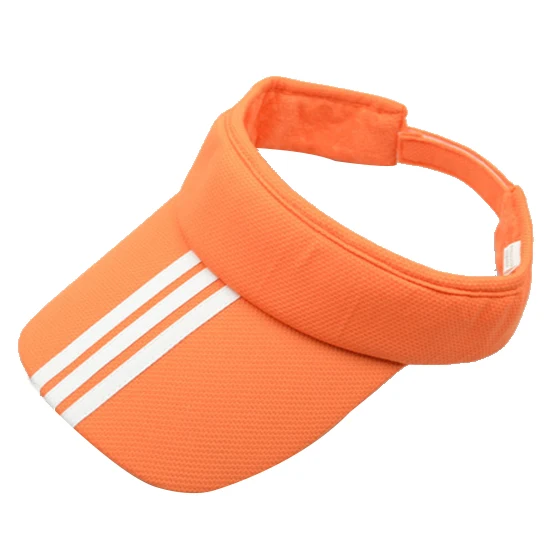 Orange Спортивные шляпы для тенниса, гольфа, козырек от солнца, шляпы, регулируемые, простые, яркие цвета, для мужчин и женщин - Цвет: Orange