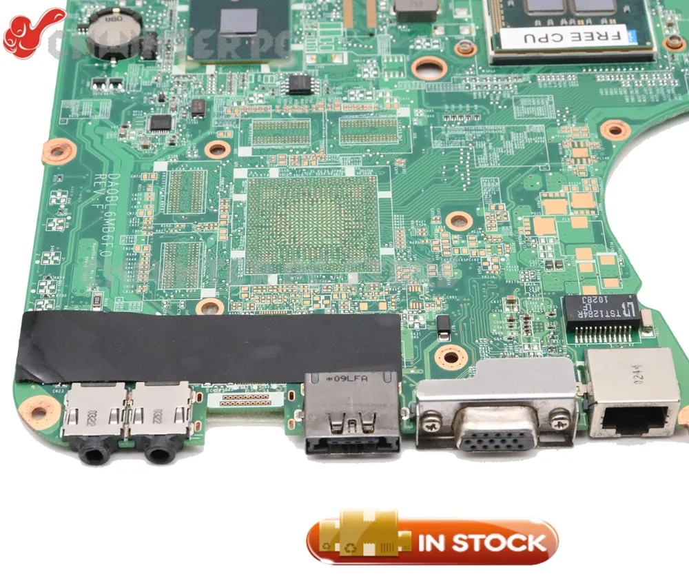 Материнская плата NOKOTION для ноутбука Toshiba Satellite L655 системная HM55 DDR3 DA0BL6MB6F0