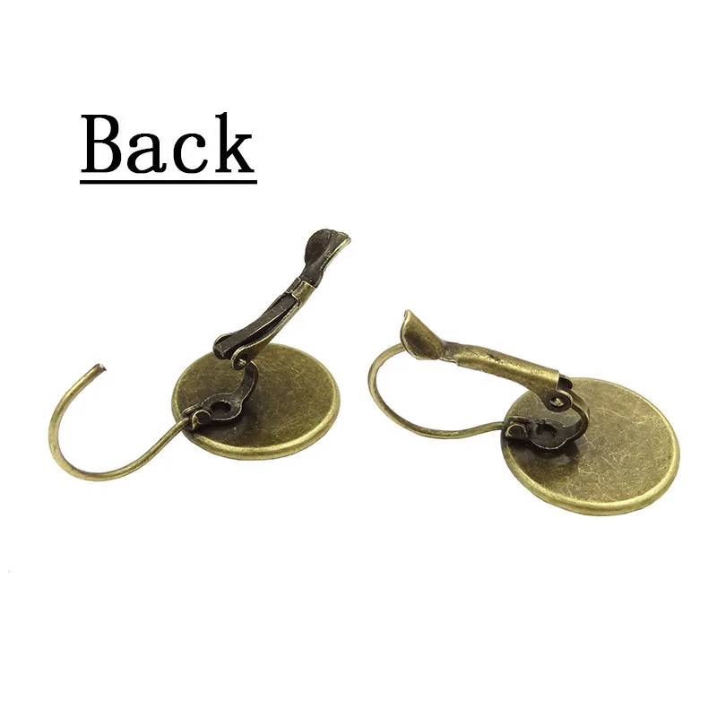 Пугающие серьги на Хэллоуин с черным котом замком ведьмой круглые стеклянные