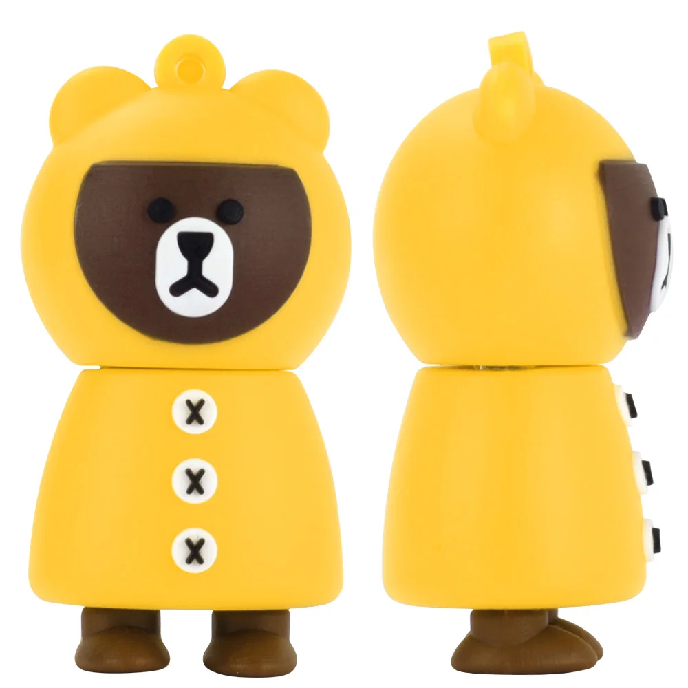 Новый 8 видов стилей USB флеш накопитель с животными 16 ГБ 32 64 4 ГБ|USB флэш-накопители|