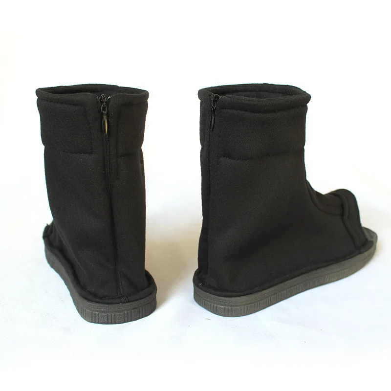 Обувь для косплея Какаси Ниндзя из Наруто черные и синие туфли Konoha Акацуки