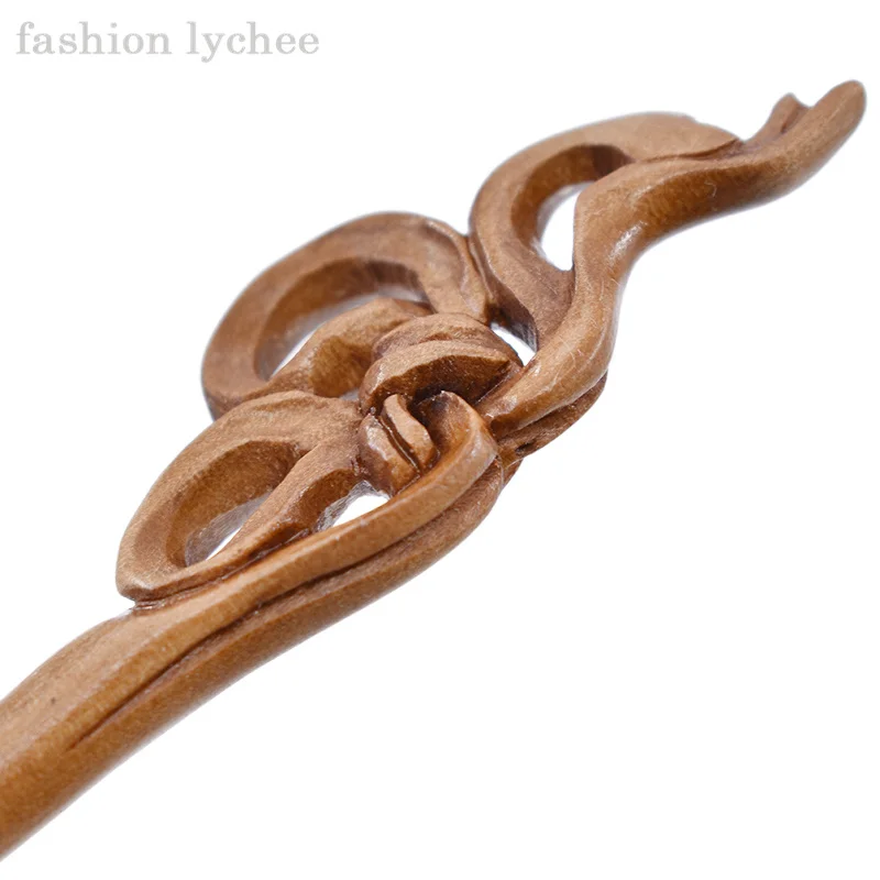 Модные элегантные винтажные палочки для волос lychee ручной работы с розами шпильки