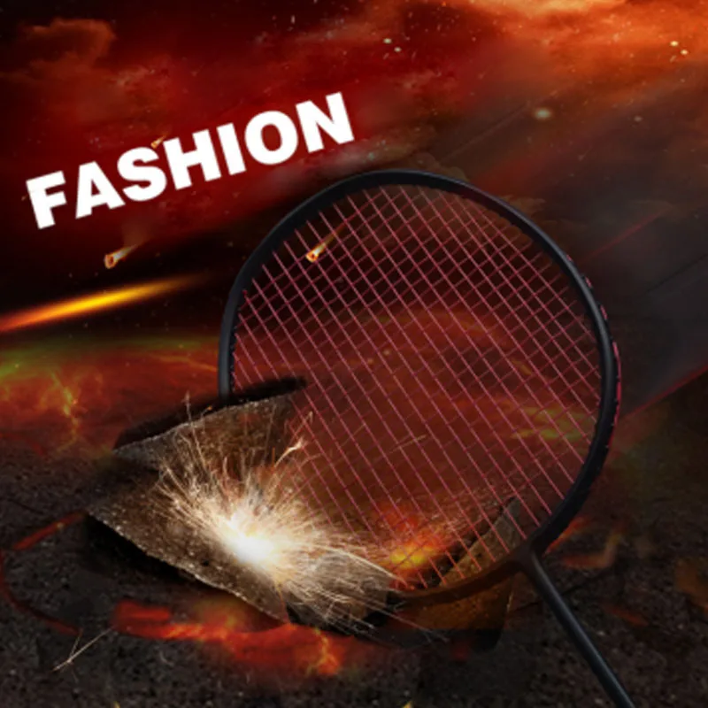 Ракетка для бадминтона из углеродного волокна профессиональная тренировочная