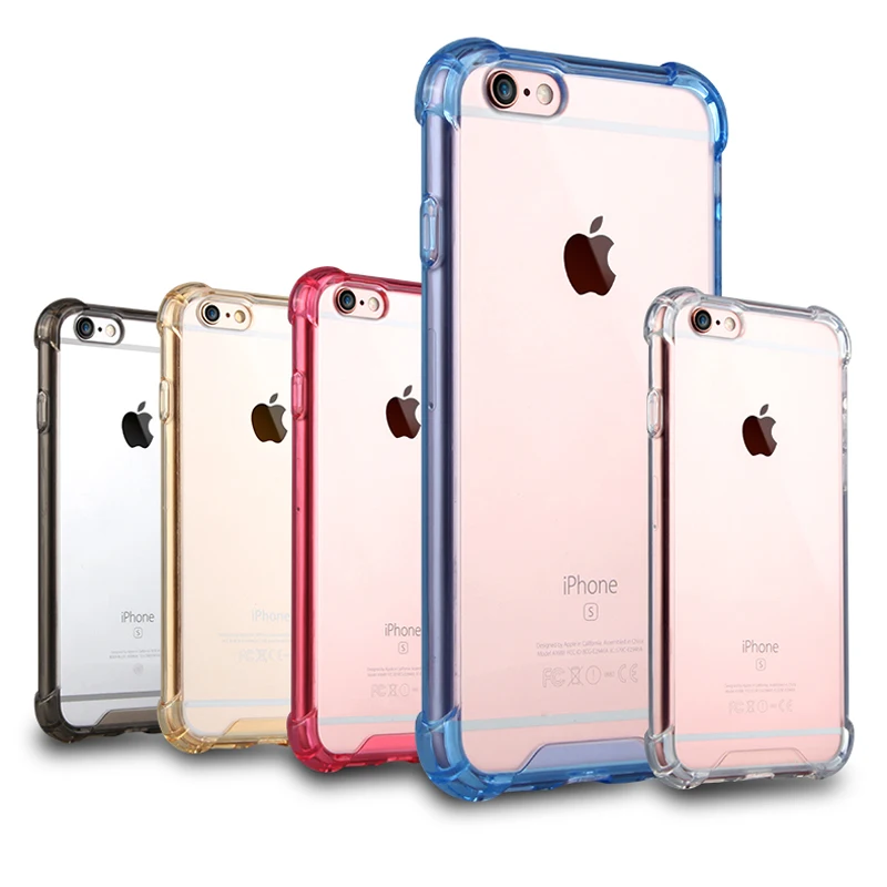 ITEUU 6 6S Plus ударопрочный чехол для iPhone PC TPU воздушная подушка Супер Противоударный