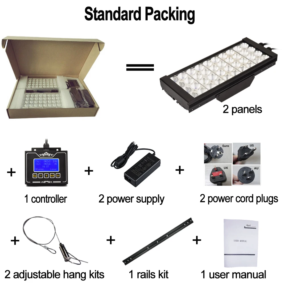 Светодиодный аквариумный светильник PopBloom морской светодиодный аквариумная