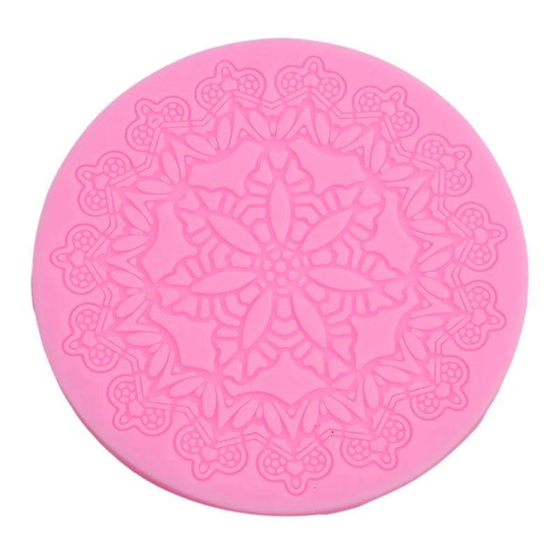 ГОРЯЧАЯ круглая форма короны торт силиконовые прокладки инструменты для