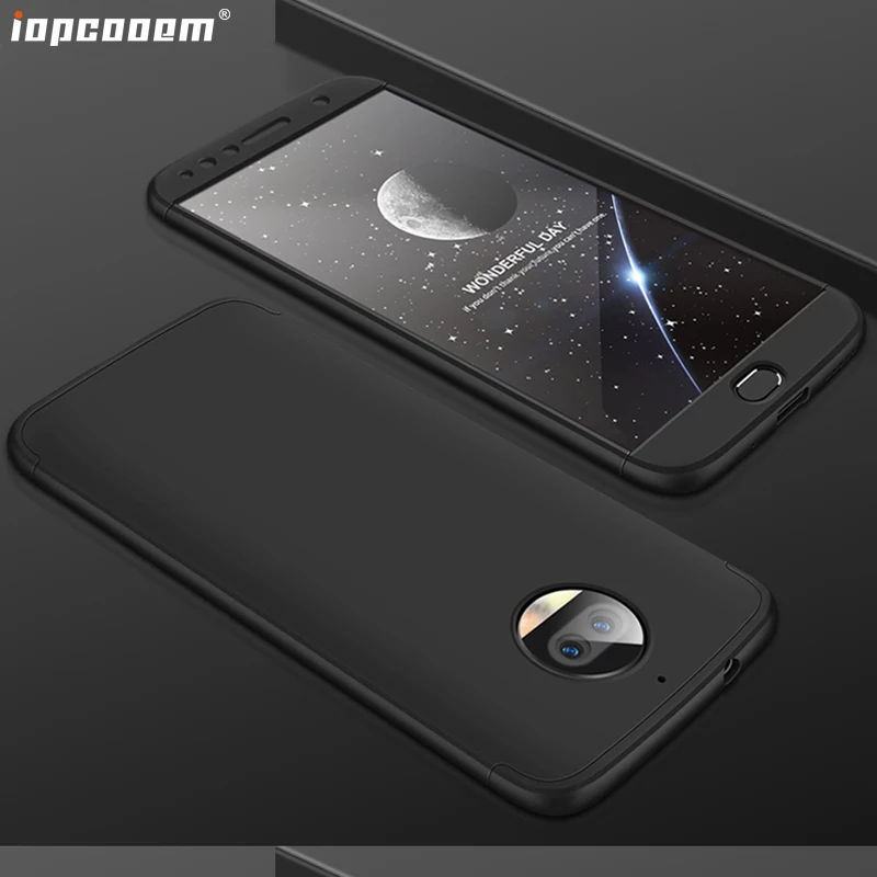

For Motorola MOTO G5S Plus Case The fashion business 3 in 1 comprehensive Hard Protective Phone Back Cover For MOTO G6 Coque