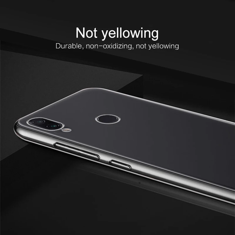 Для Xiaomi Redmi note7 pro силиконовый простой прочный защитный мягкий чехол-накладка из ТПУ для Redmi note 7pro, защитный чехол для телефона s