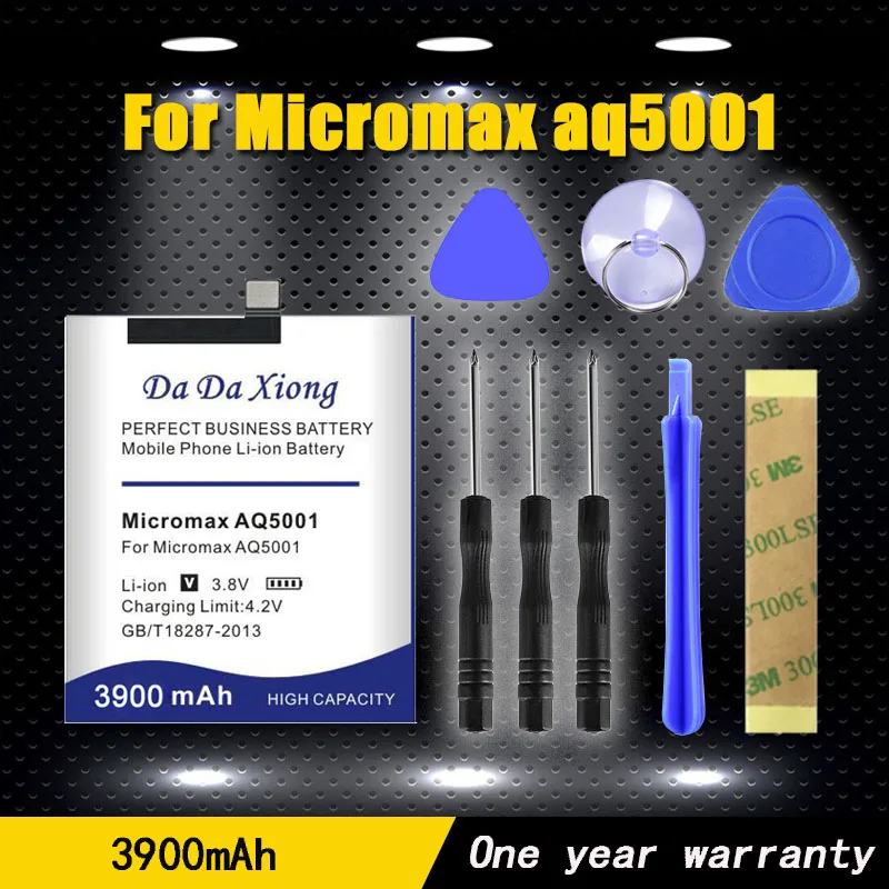 Новый высококачественный литий-ионный аккумулятор 3900 мАч AQ5001 Для Micromax Zaw1055qaa