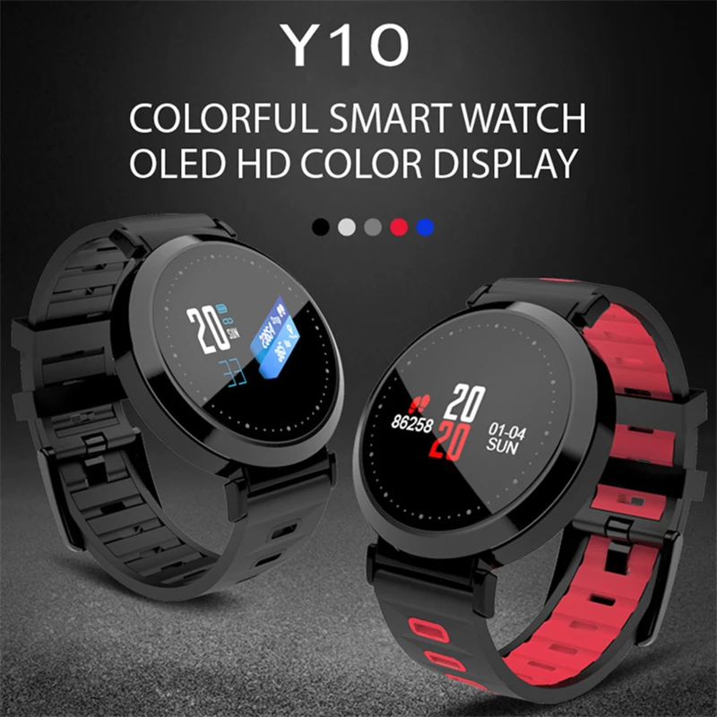 OGEDA мужские smart watch фитнес тренировка запястья ремешок шагомер сердечного ритма