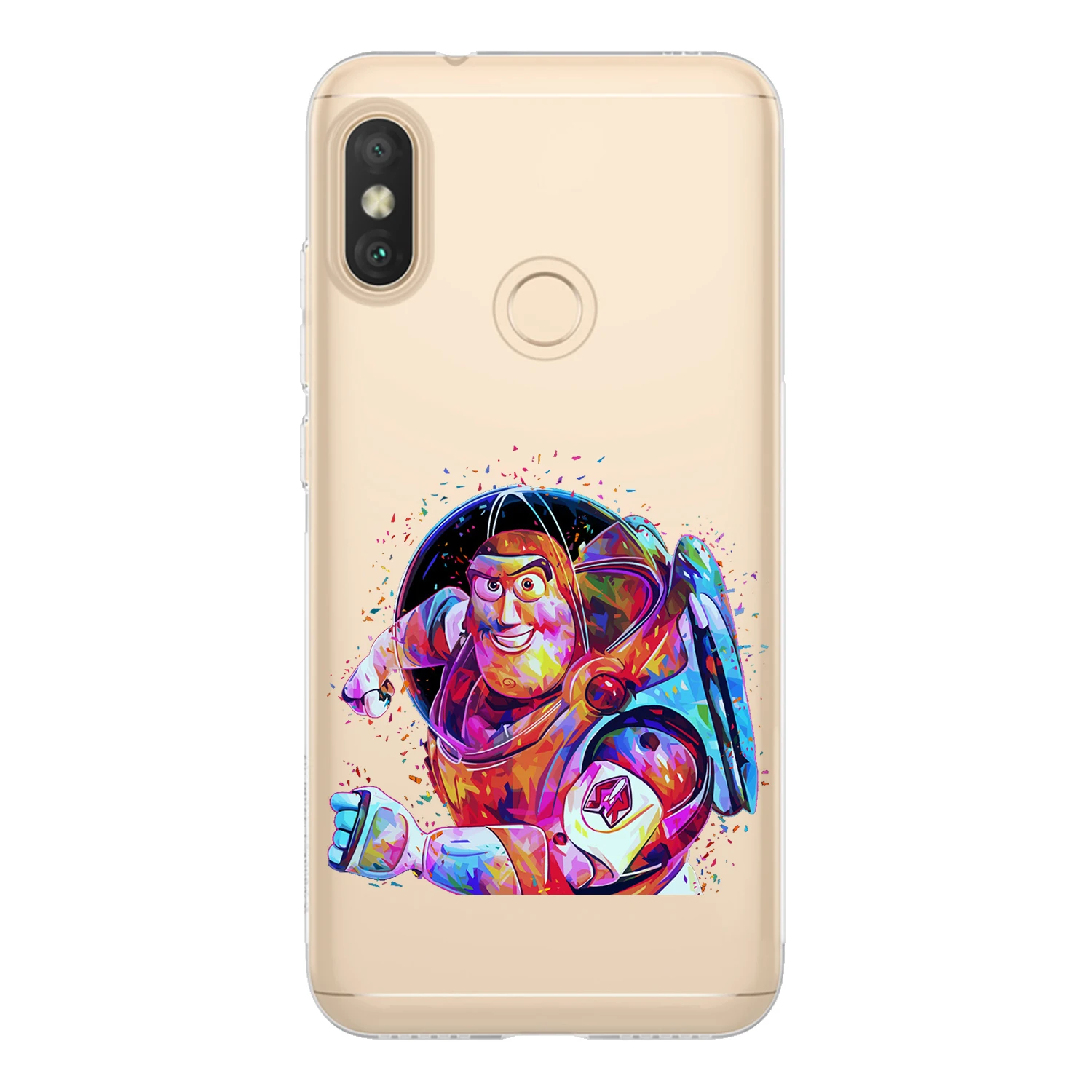 Чехол для Xiaomi Mi A2 Lite 5 84 &quotмягкий силиконовый милый мультяшный аниме-фея робот