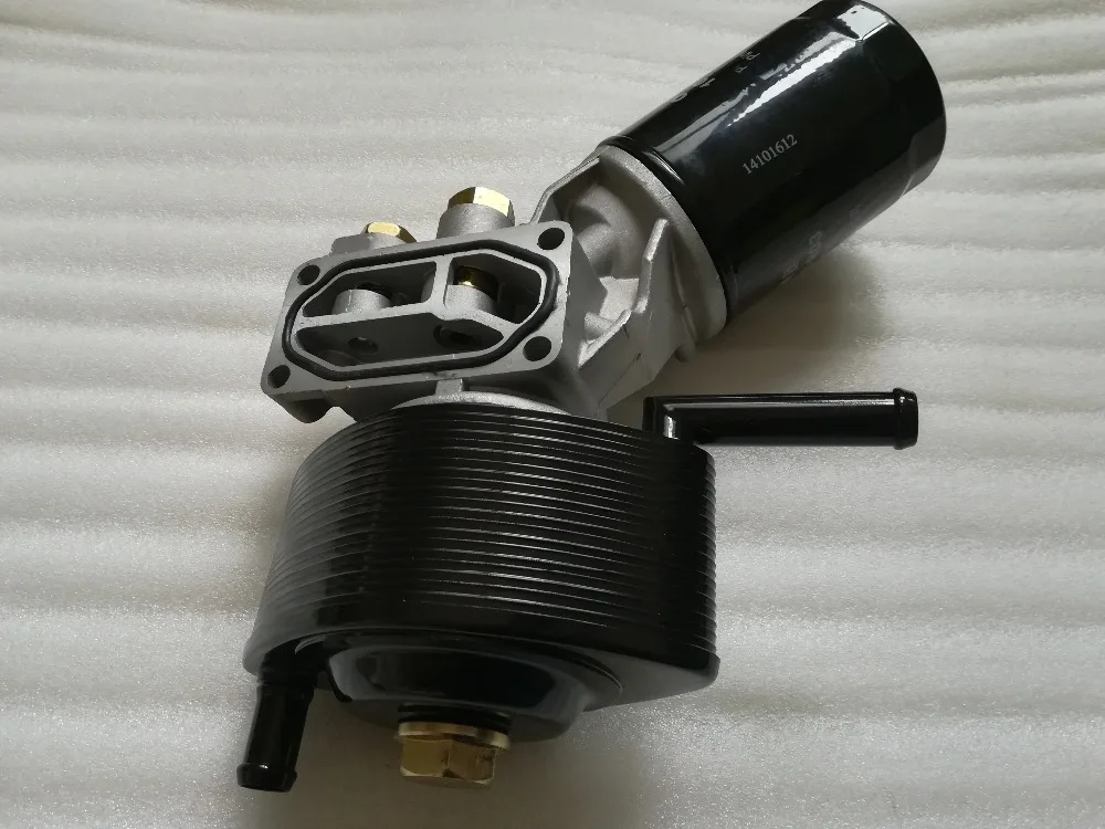 Полный масляный радиатор фильтр для Isuzu 4KH1 600P|oil cooler|oil filter coolercooler oil |