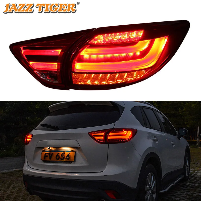 Задние фонари для Mazda CX 5 CX5 2013 2016 задние светодиодные DRL ходовые огни туман