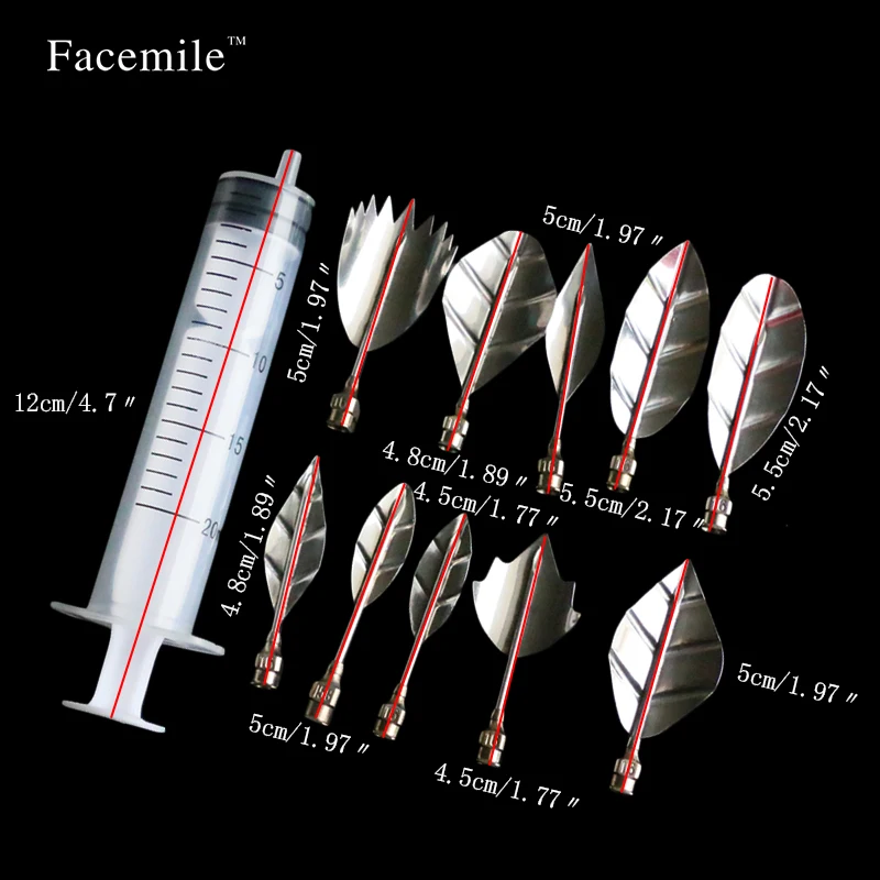 11 шт./компл. насадка на шприц для пудинга инструменты желейного торта Jello