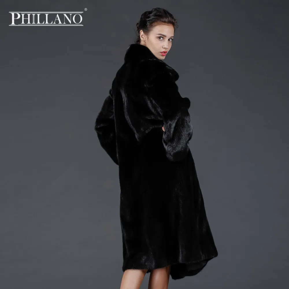 Продажа PHILLANO 2016 Зима Шубы Из Натурального Меха Норки Скандинавия Дания Зимнее