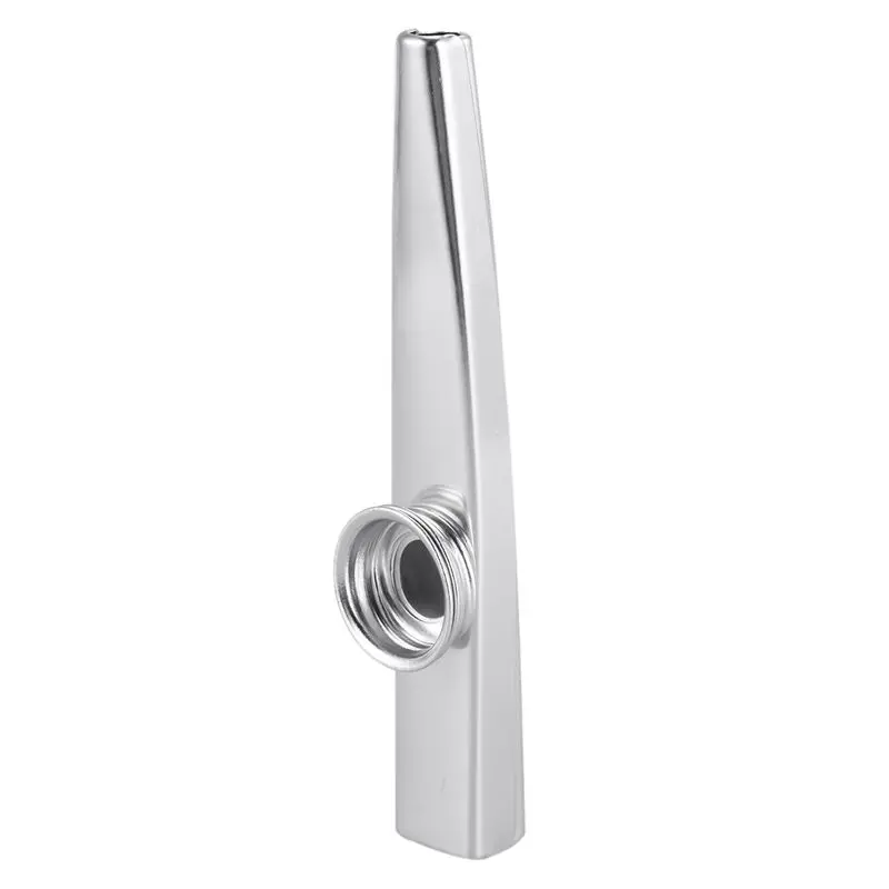 Новый Серебряный алюминиевый сплав Kazoo|Бамбуковая флейта| |