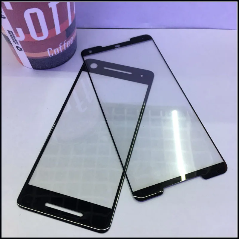 Изогнутое Полноразмерное закаленное стекло для Google Pixel 2 2XL 10 шт.|Защитные стёкла и
