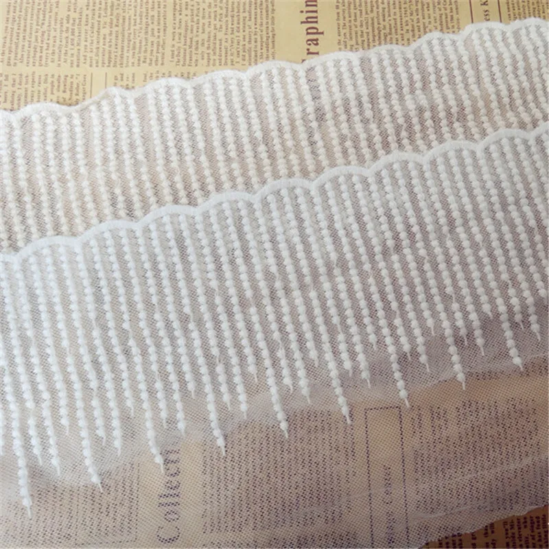 5 ярдов 17 см DIY аксессуары ручной работы Швейные материалы кружева вышитые хлопок