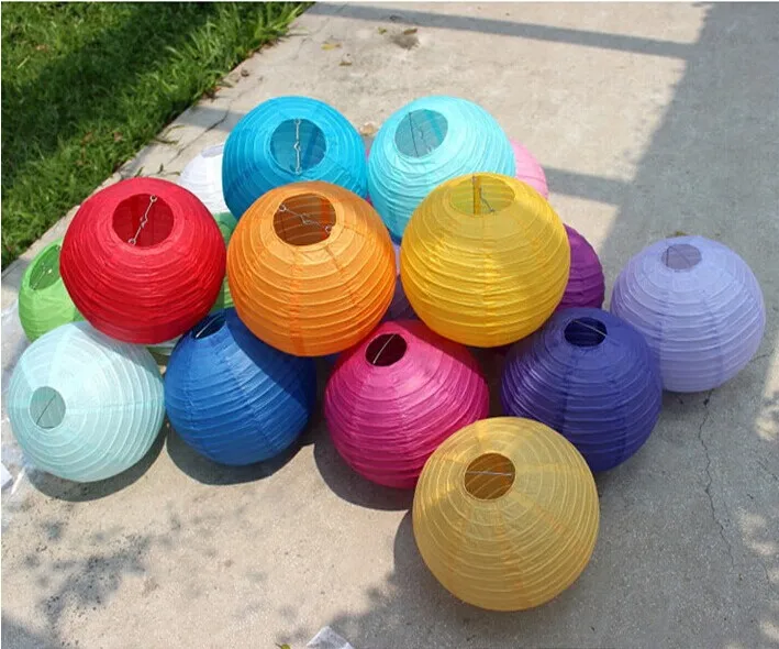 10pcs/lots (10cm-35cm) wedding decorations paper lantern Events party supplier baby shower Chinese ball | Дом и сад