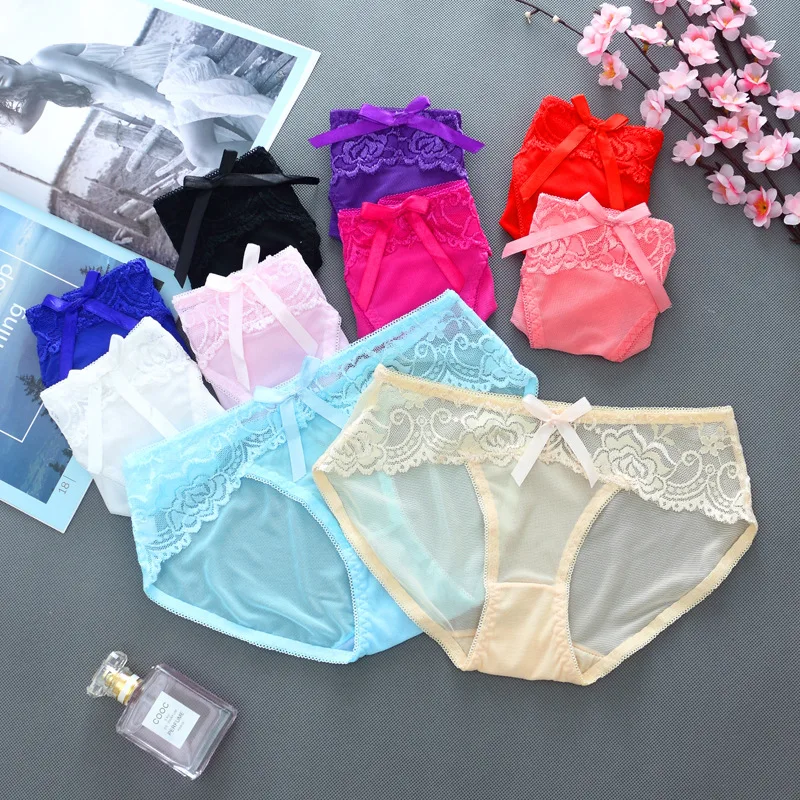Женское нижнее белье трусы сексуальные женские трусики полностью прозрачные