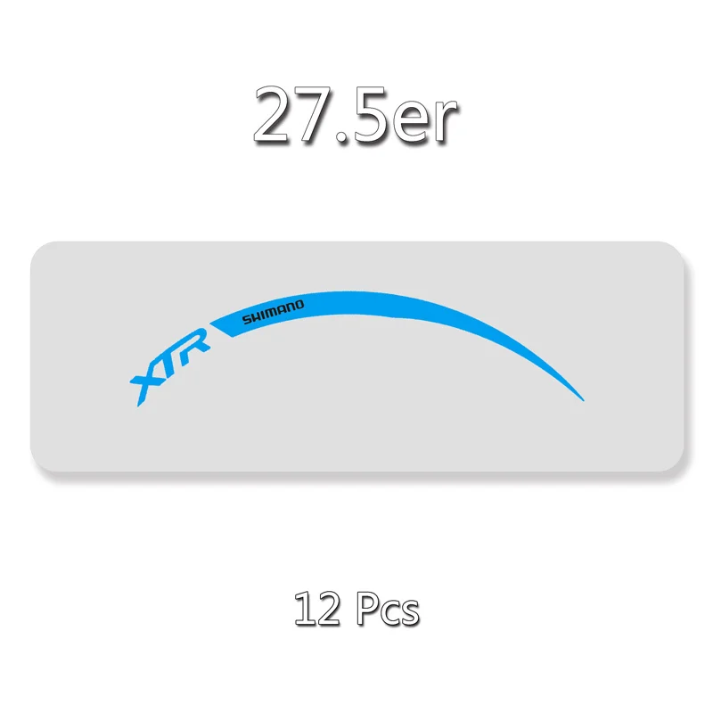 275er normal SkyBlue Наклейки/Наклейки На горный велосипед/bycicle обода колеса для MTB DH 26/27. 5/29 дюймов - Цвет: 275er normal SkyBlue