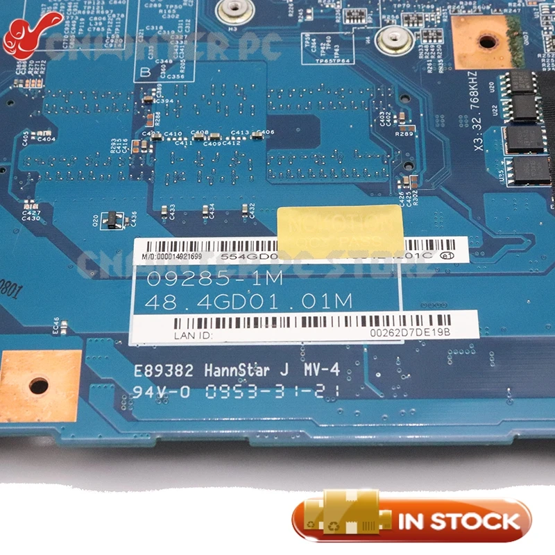 Материнская плата NOKOTION для ноутбука ACER Aspire 5740 5740G материнская MBPM601002 09285 1M 48 4gd01.01m