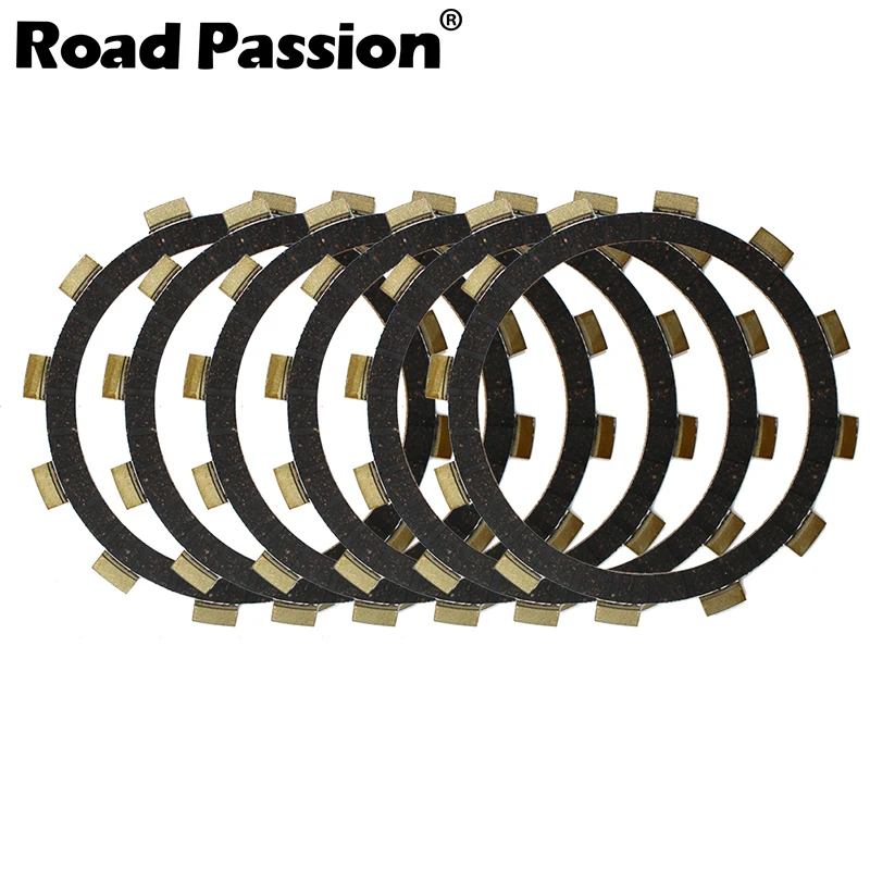 Комплект фрикционных пластин сцепления для мотоцикла Road Passion 6 шт. Yamaha XT250X 2008 2010