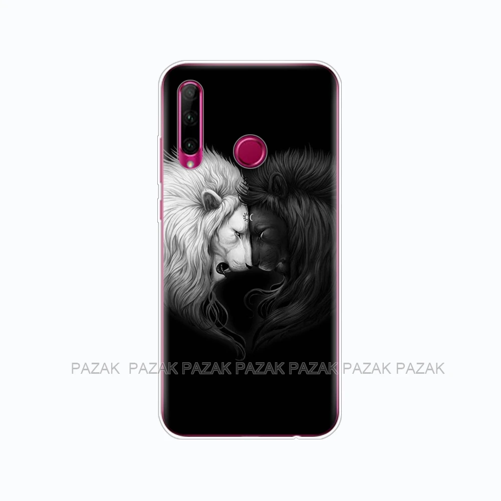Чехол для Honor 10i, чехол HRY-LX1T, силиконовая задняя крышка из ТПУ для Honor 10i Honor10i 10 i, 6,21 дюймов, чехол с принтом, чехлы - Цвет: 52252