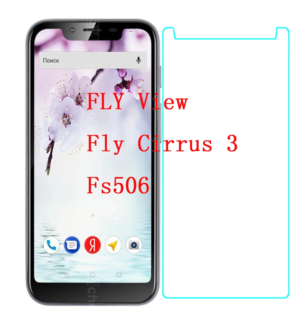 Fly Cirrus 3 Fs506 переднее закаленное стекло Защита для экрана 2 5 9H защитное на Cirrus3 Fs 506 0