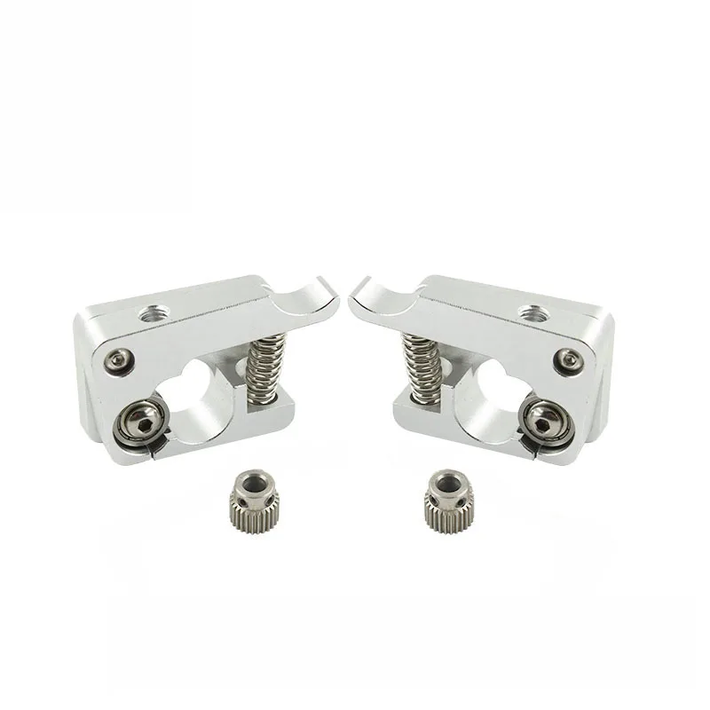MK10 Remote Direct Extruder Aluminum Part Extrusion 1.75mm Right Left Hand Arm Full Metal Bowden 3D Printers Parts Aluminium