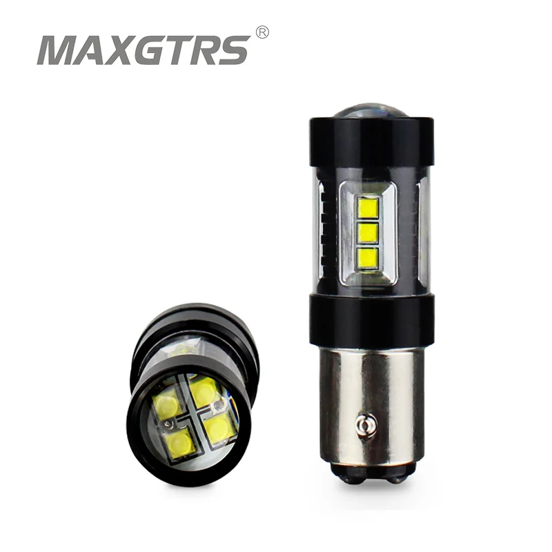 2x S25 1157 BAY15D 30 Вт 50 80 Cree чип светодиодный лампы P21/5 заднего хода автомобиля хвост