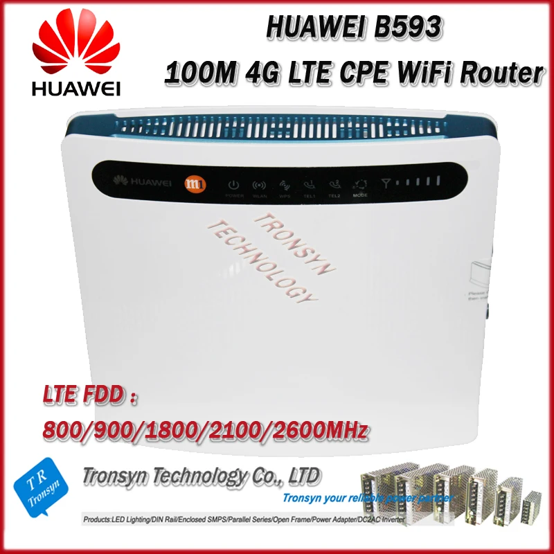 Промышленный Wi Fi роутер Huawei B593 100 Мбит/с 4G LTE CPE|lte cpe|4g lte router wifib593 huawei |
