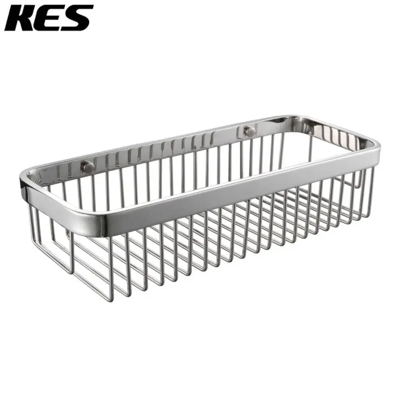 KES SOLID SUS 304 нержавеющая сталь Душ Caddy корзина для ванной полка хранения висячий
