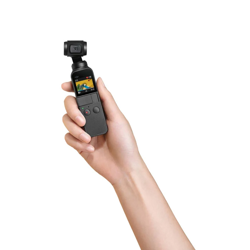 DJI Osmo карман как самый маленький 3-осевая стабилизированная для цифровой зеркальной камеры DJI никогда не разработаны, компактный и интеллигентая(ый) Osmo карман