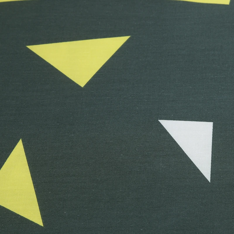 Удобный и мягкий 100% хлопок темно зеленая графика пододеяльник одеяло чехол с