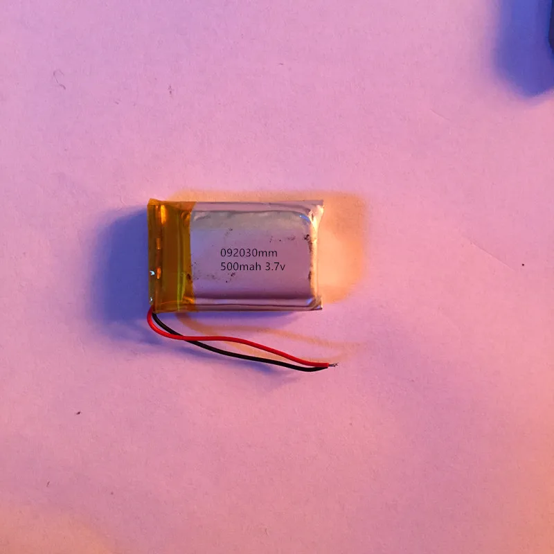 3.7 В thium полимерный аккумулятор 902030 500 МАЧ MP3 MP4 Bluetooth audio recorder|polymer battery|battery polymer