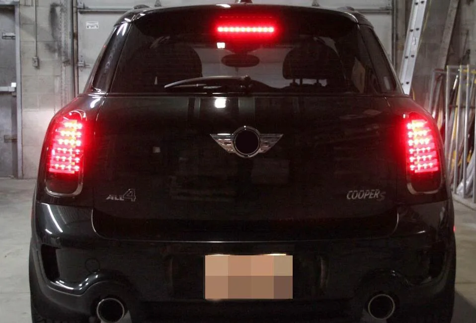 Для Mini Cooper R56 R57 R58 R60 светодиодный третий тормозной светильник задний центральный фонарь Крепление стоп-лампы 12 В дополнительный светодиодный тормозной светильник s красный