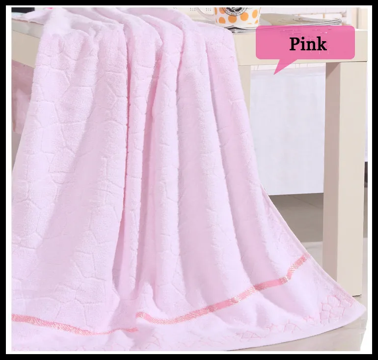 Оптовая продажа 100% хлопок банное полотенце для взрослых Размер 70x140 см душа 350