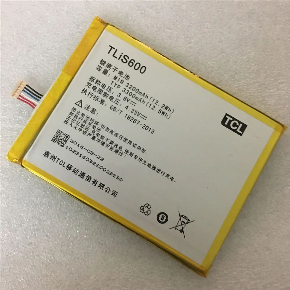 3 8 V 3200 мА/ч новая версия TLiS600 TCL S720 S720T S750T S725T P728M I718M 3N M2U M2L M2M Батарея | Мобильные