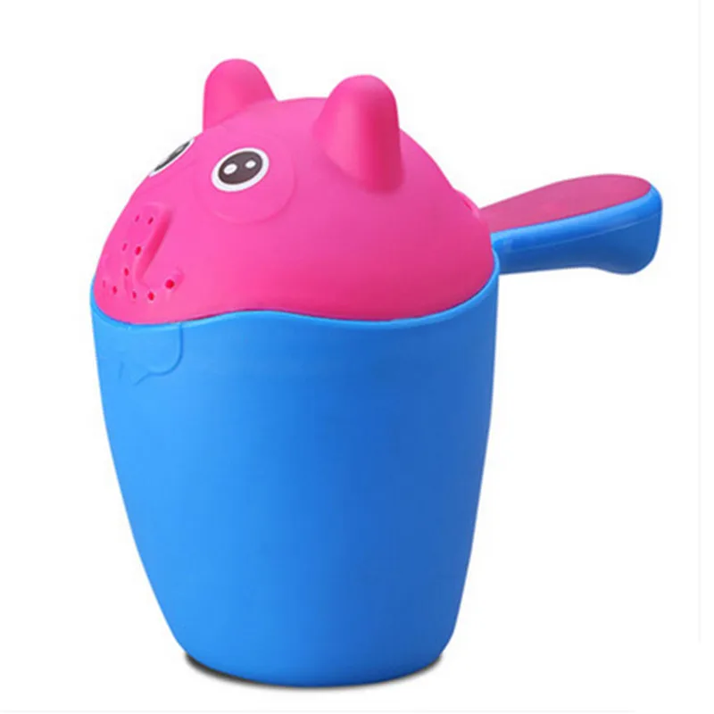 BC-K58 пластиковый детский милый кот шампунь чашка Красочная ванна шапочка для душа