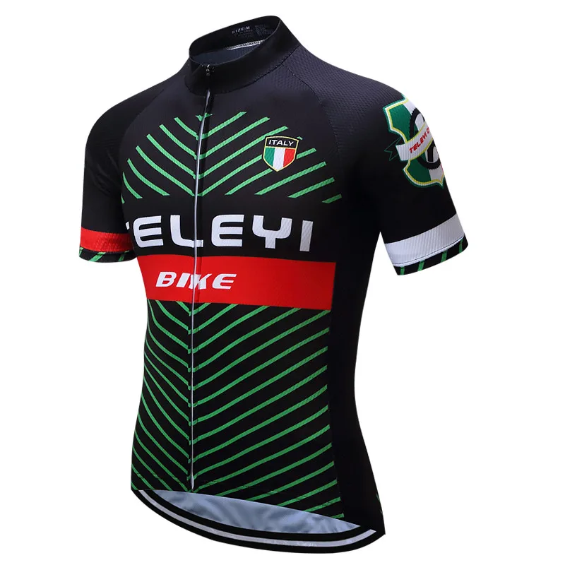 

Teleyi Bike Team Racing Cyling Jersey Tops Summer Bicycle Cycling Clothing Ropa Ciclismo Short Sleeve mtb Bike Jersey Shirts