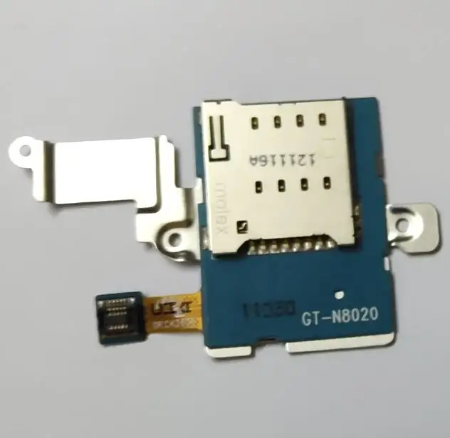 5 100 шт./лот оригинальный новый для Samsung Galaxy Note LTE 10 1 N8020 GT устройство чтения sim карт