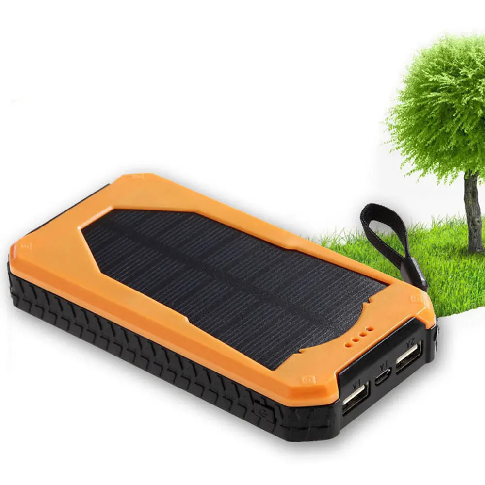 Новый powerbank солнечное power bank 12000 мАч bateria наружный зарядное устройство для iPhone 6 s