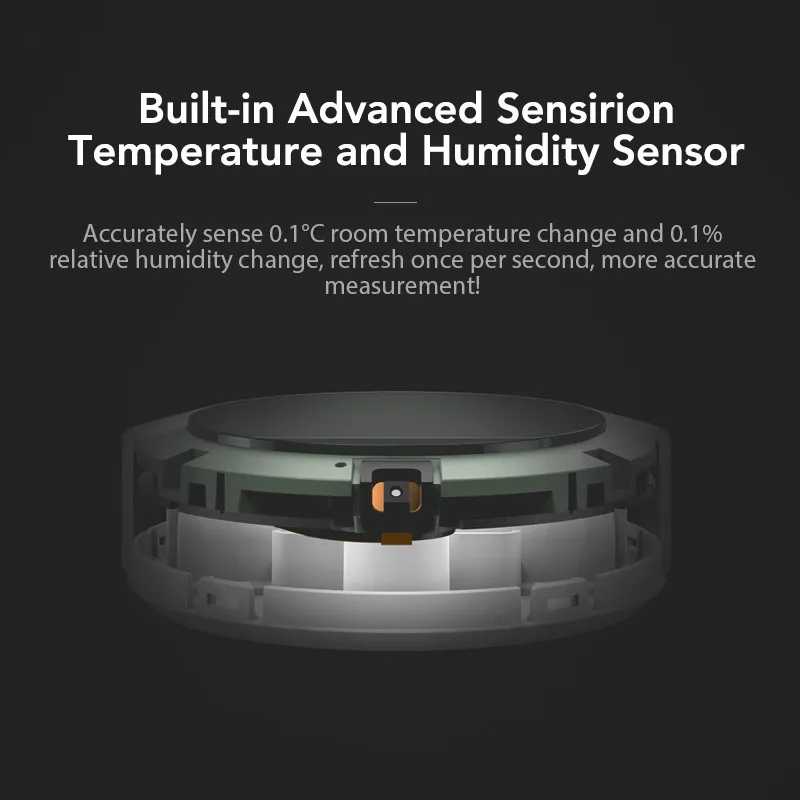 Xiao mi jia температурный и Hu mi dity монитор умный внутренний монитор Bluetooth mi домашнее приложение контроль кондиционер вентилятор Hu mi difier