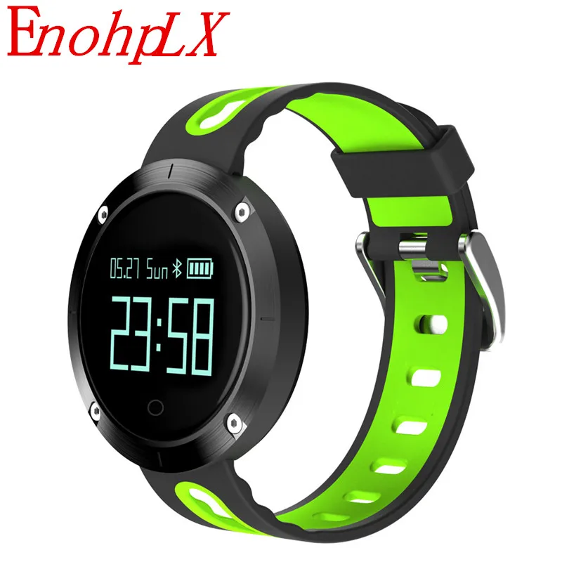 Enohplx DM58 Bluetooth Спорт браслет сердечного ритма Смарт часы крови Давление монитор
